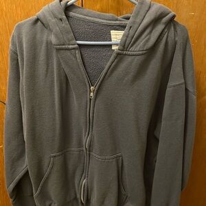 Reflex blue zip up hoodie